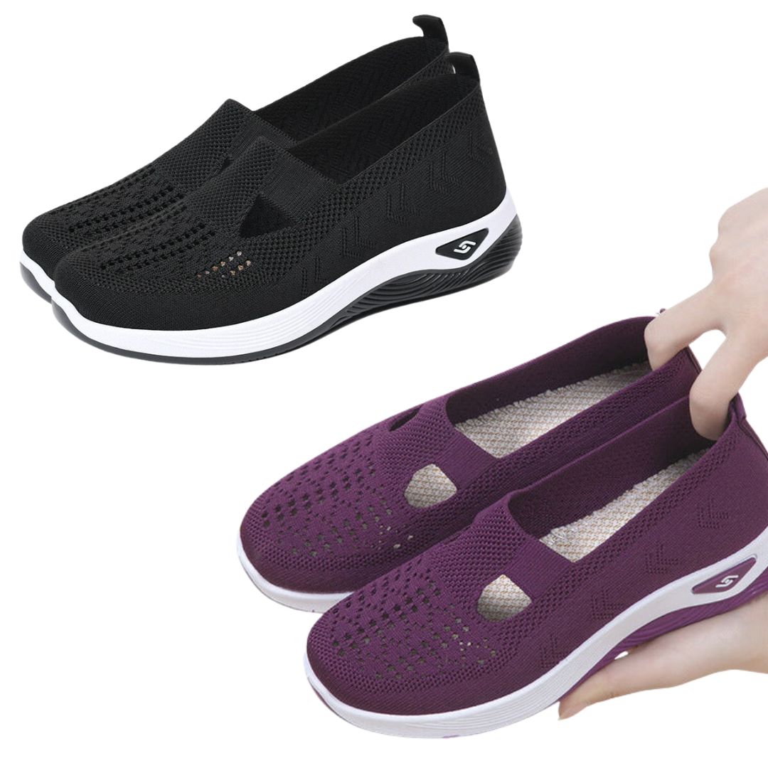 Tênis Ortopédico Feminino Fit Confort - Oferta Pague 1 Leve 2