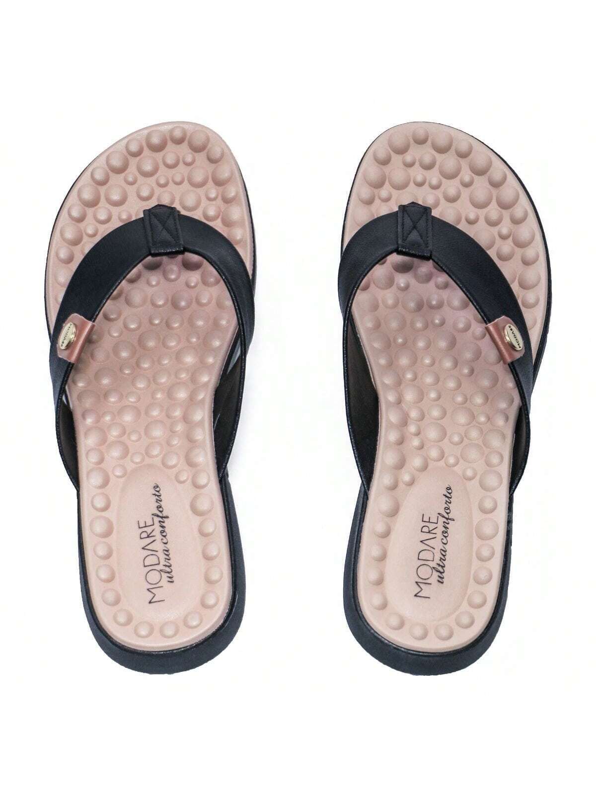 Modare Chinelo Feminino Ortopédico Modare Ultraconforto Palmilha Massageadora Fascite Esporão