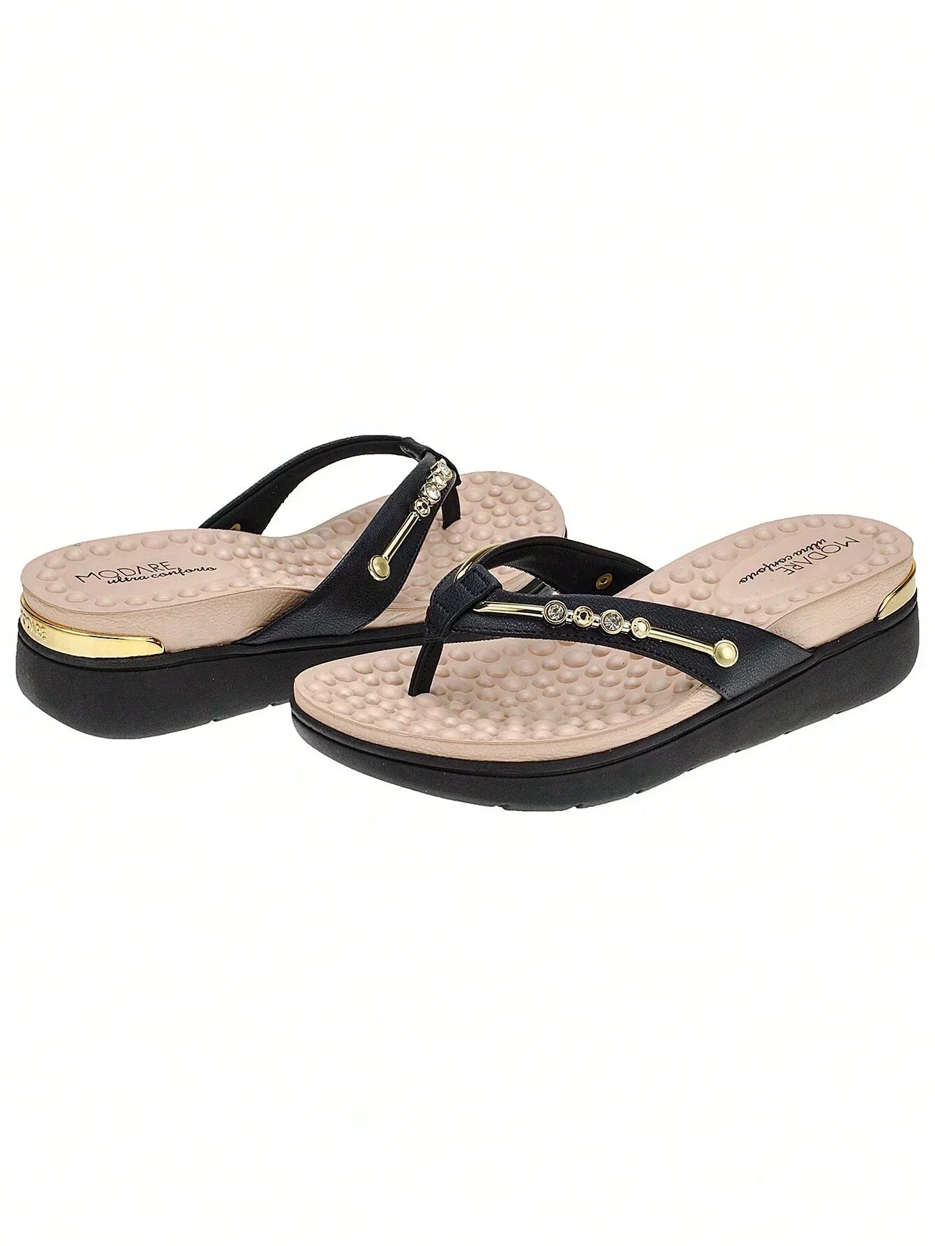 Modare Chinelo Plataforma Sandália Ortopédico Modare