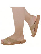 Sandália Chinelo Com Tira Em Elástico Canelado Ortopédico Modare