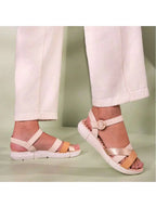 Modare Sandália Anabela Baixa Modare UltraConforto Reflex Sense