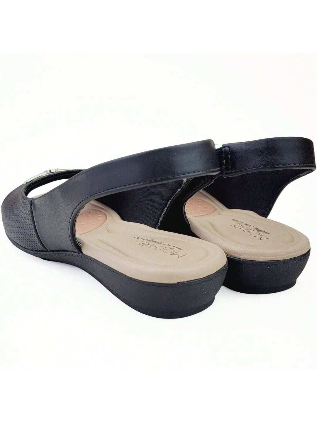 Sandália Baixa Leve Modare Ultra Conforto Elástico Pés Secos