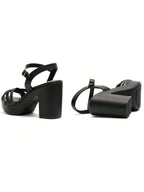 Modare Sandália Ortopédica Modare Ultraconforto Feminina Salto Alto