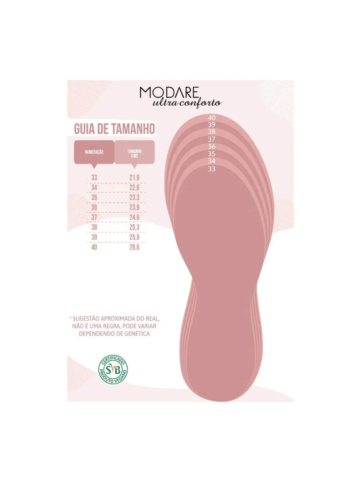 Sapato Scarpin Modare Confortável Moda Feminina Salto Baixo Calce Fácil