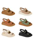 Modare Sandália Plataforma Com Fivela Modare Verão