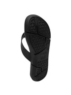 Modare Tamanco Chinelo Ortopédico Feminino Modare Confort Massageador Preto