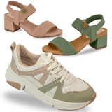 Kit Especial Modare - Tênis Ortopédico + Sandália Fácil Calce [PAGUE 1 LEVE 2]